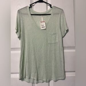 T.J.Maxx Mint Green Short Sleeve Tee